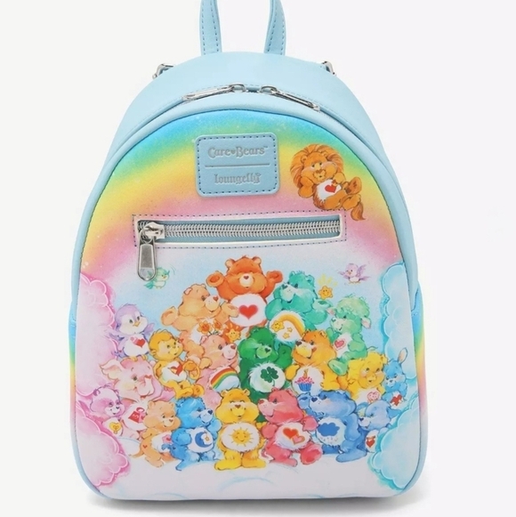 Loungefly Care Bears Vintage Rainbow Backpack